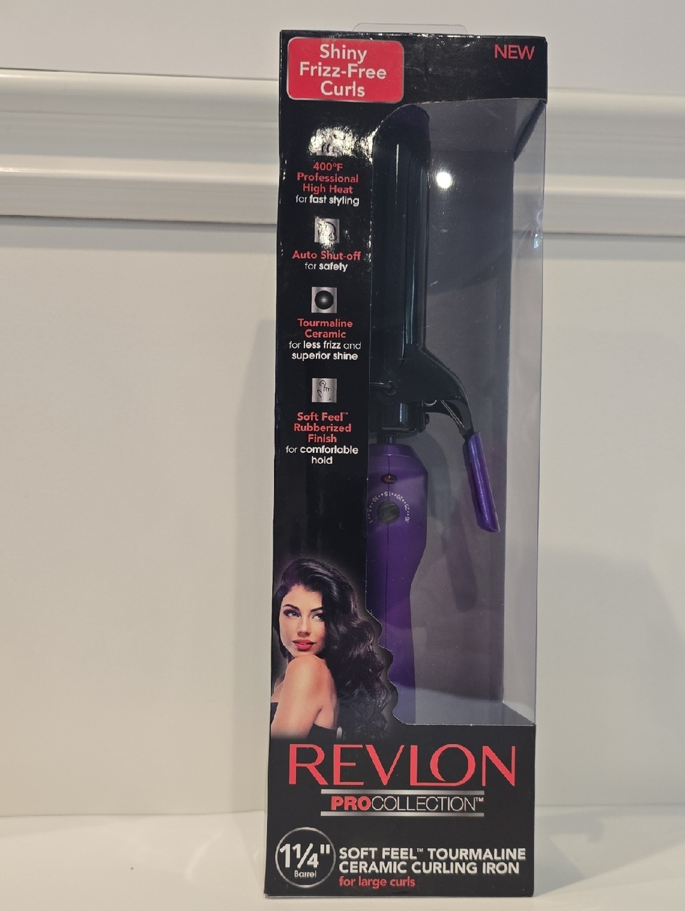 Revlon Pro Collection 1 1/4" Tourmaline Ceramic Curling Iron
